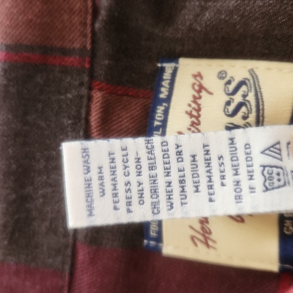 G. H BASS HERITAGE SHIRTINGS PLAID  SHIRT DRESS - Picture 7 of 12